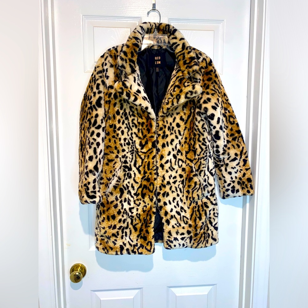 QED London tiger print jacket. Size 4